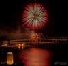 Fireworks over Hobart