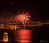 Fireworks over Hobart