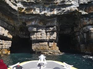 Close to caves