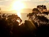 Sunset looking towards Mount Wellington