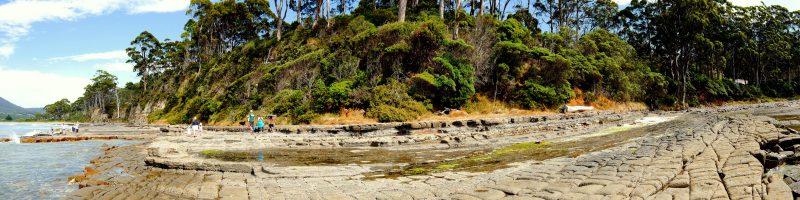 Tessalated pavement panorama